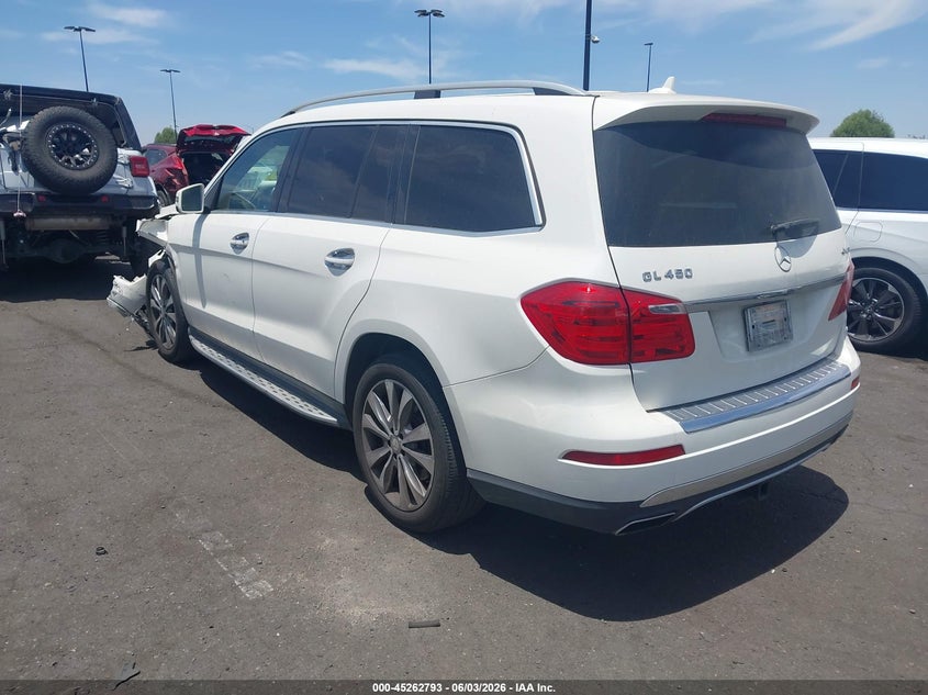 Vin: 4jgdf7ce4ea348994, lot: 45760613, mercedes-benz gl 450 4matic 20143