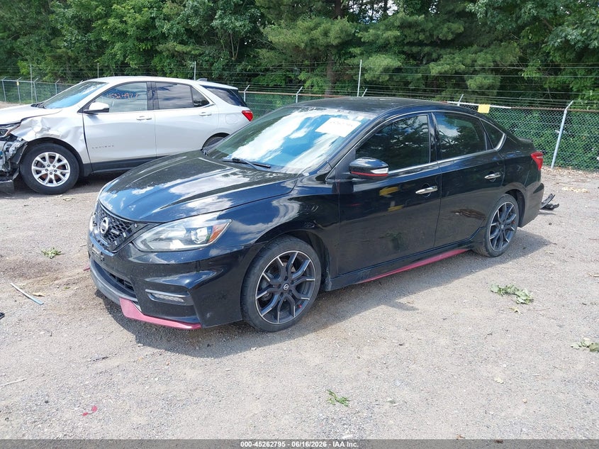2017 NISSAN SENTRA auction photo 2