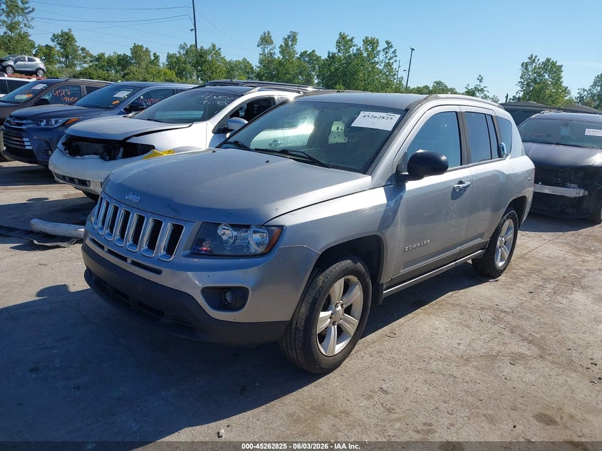 Vin: 1c4njdbb2fd416643, lot: 45760646, jeep compass sport 20152