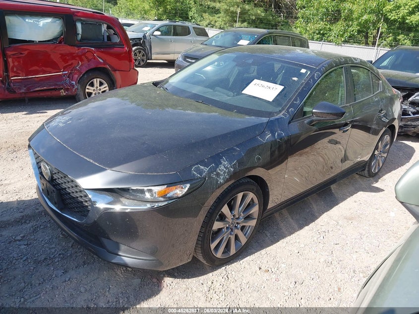 Vin: 3mzbpbbm2mm206243, lot: 45760656, mazda mazda3 select 20212