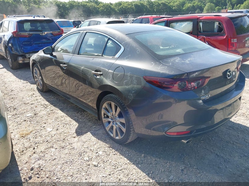 Vin: 3mzbpbbm2mm206243, lot: 45760656, mazda mazda3 select 20213