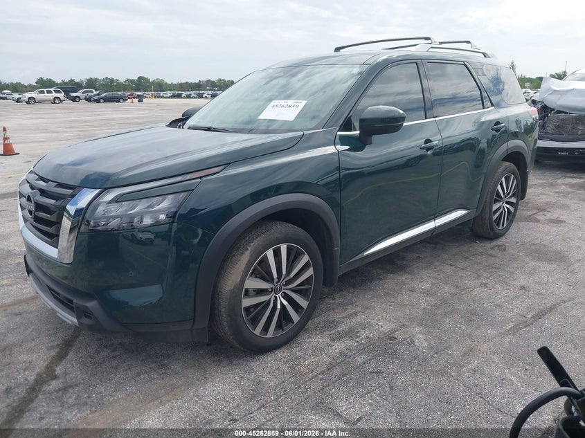 Vin: 5n1dr3dg3sc213019, lot: 45760679, nissan pathfinder platinum fwd 20252