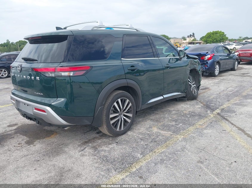Vin: 5n1dr3dg3sc213019, lot: 45760679, nissan pathfinder platinum fwd 20254