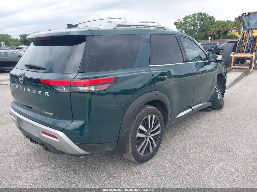 Vin: 5n1dr3dg3sc213019, lot: 45760679, nissan pathfinder platinum fwd 20254