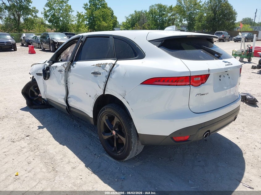 Vin: sadcj2bv6ha046991, lot: 45760715, jaguar f-pace 35t premium 20173