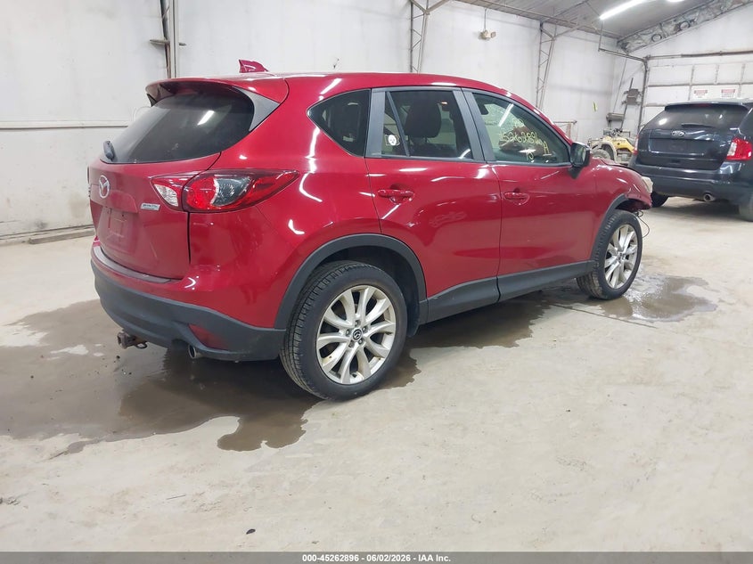 Vin: jm3ke4dy2f0541052, lot: 45760716, mazda cx-5 grand touring 20154