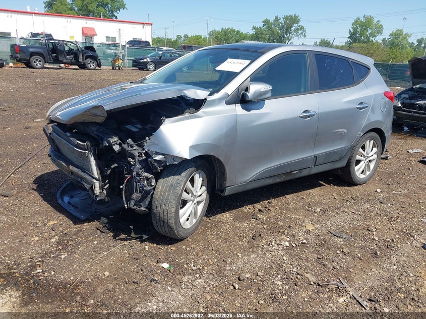 Vin: km8ju3ac4bu227444, lot: 45760722, hyundai tucson limited 20112