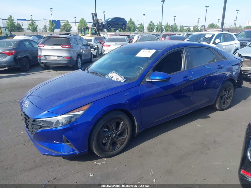 2022 Hyundai Elantra Sel VIN: KMHLS4AG4NU322727 Lot: 45262908