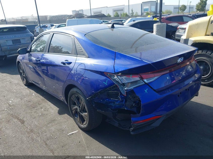 2022 Hyundai Elantra Sel VIN: KMHLS4AG4NU322727 Lot: 45262908