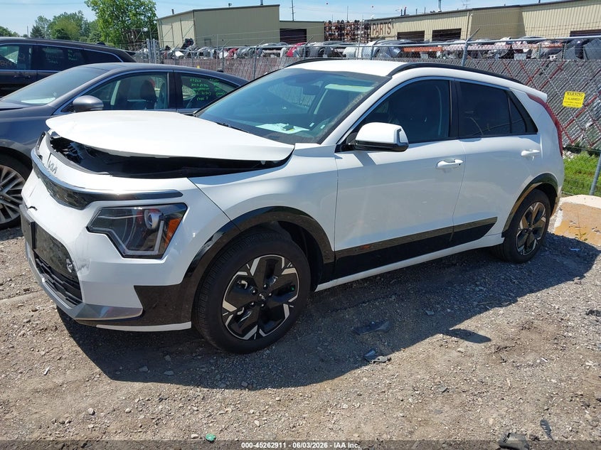 Vin: kndcr3l1xs5141611, lot: 45760731, kia niro ev wind 20252