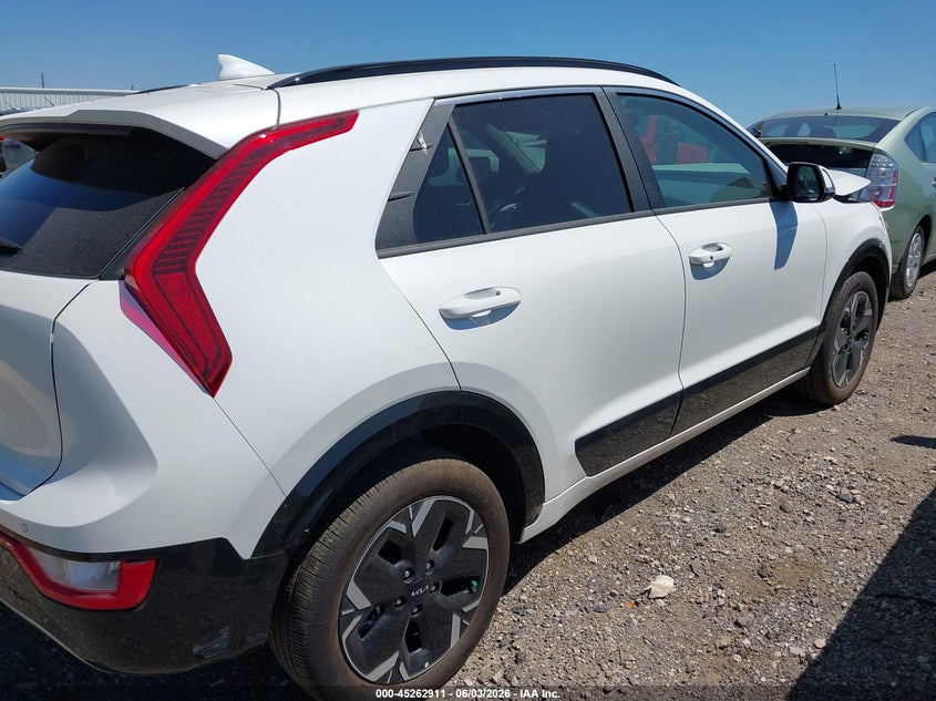 Vin: kndcr3l1xs5141611, lot: 45760731, kia niro ev wind 20254