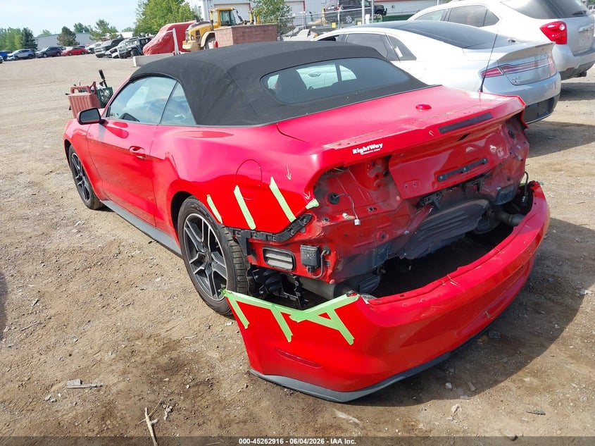 Vin: 1fatp8uh9n5102579, lot: 45760736, ford mustang ecoboost premium 20223