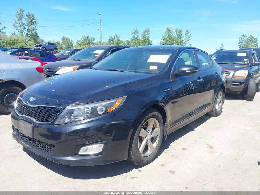 Vin: 5xxgm4a71fg415857, lot: 45760743, kia optima lx 20152