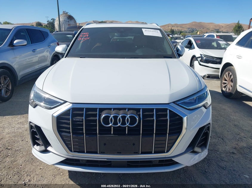 2020 Audi Q3 Premium Plus 45 Tfsi S Line Quattro Tiptronic VIN: WA1EECF36L1119531 Lot: 45262932