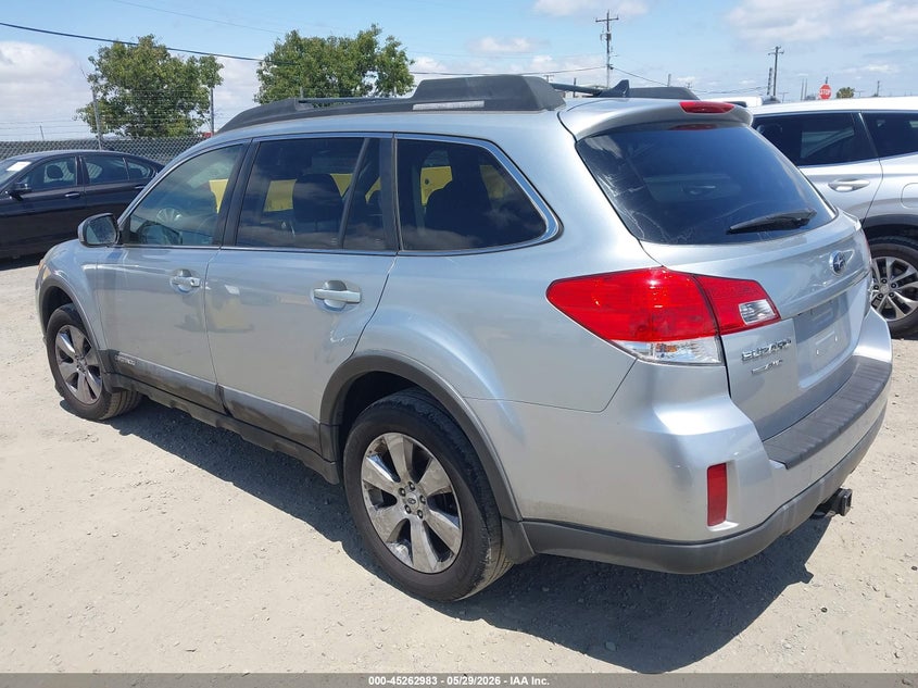 2012 Subaru Outback 2.5 2.5i Limited Silver Lot 111045262983 Vin 4S4BRBLC5C3249764