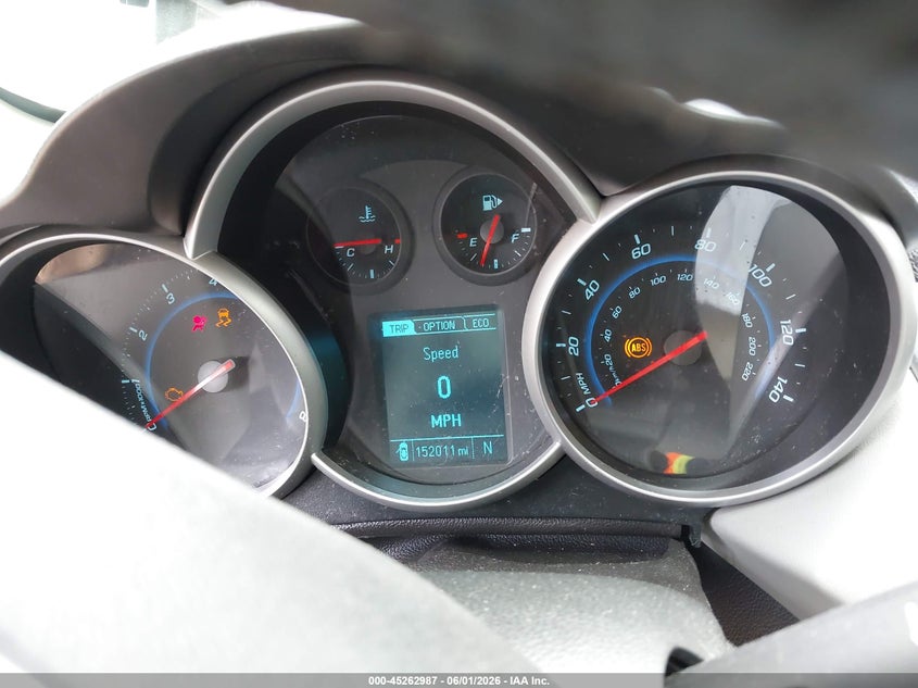 CHEVROLET CRUZE 2013 VIN 1G1PJ5SB1D7152690