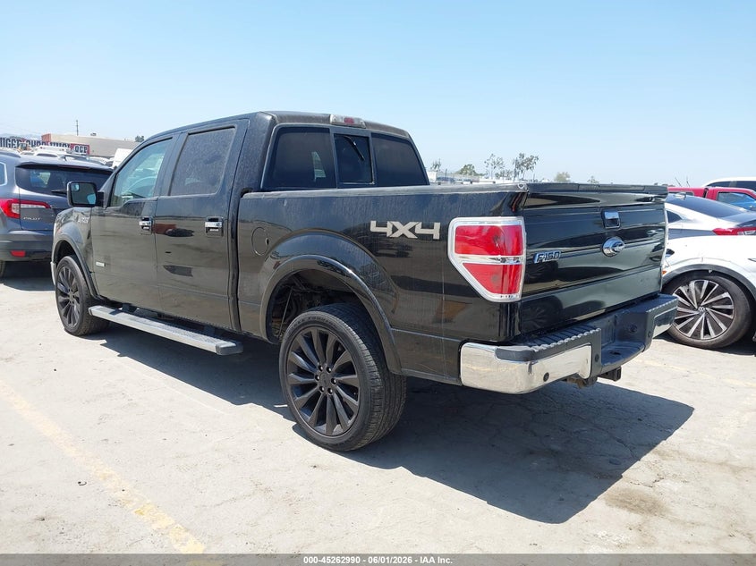 Vin: 1ftfw1et6bkd79448, lot: 45760810, ford f-150 lariat 20113