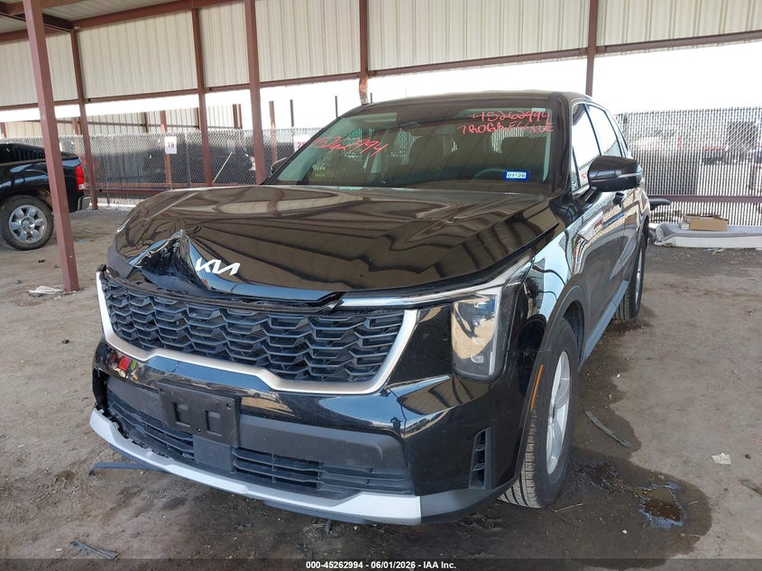 Vin: 5xyrg4jc0tg422299, lot: 45760814, kia sorento lx 20262