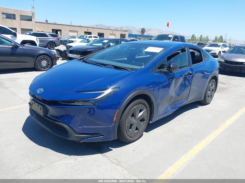 Vin: jtdacaau8p3006933, lot: 45760816, toyota prius le 20232