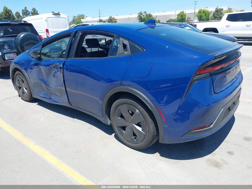 Vin: jtdacaau8p3006933, lot: 45760816, toyota prius le 20233