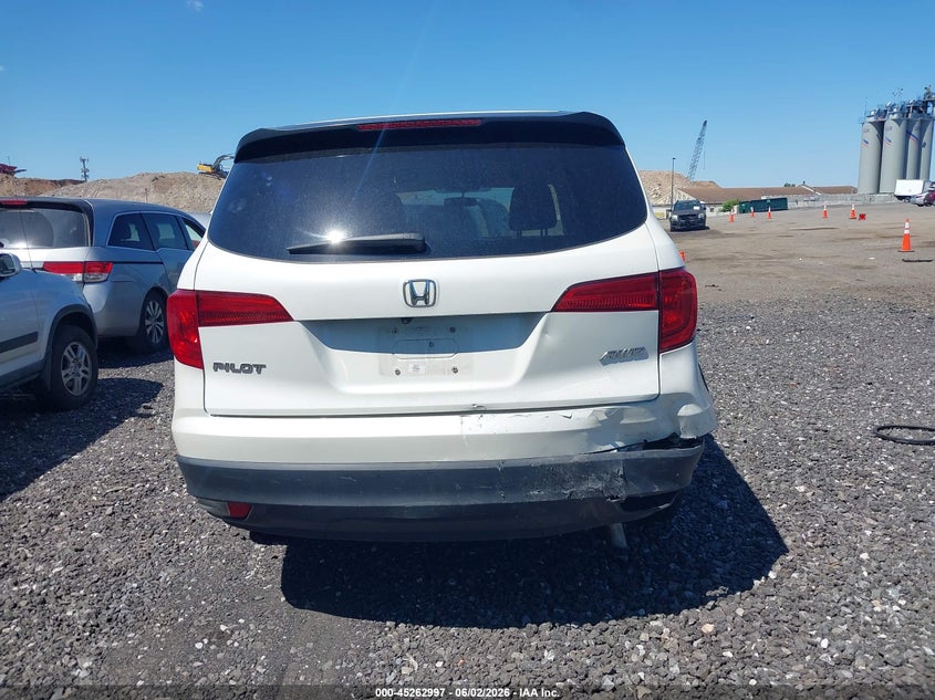 VIN 5FNYF6H14HB080434 2017 HONDA PILOT LX