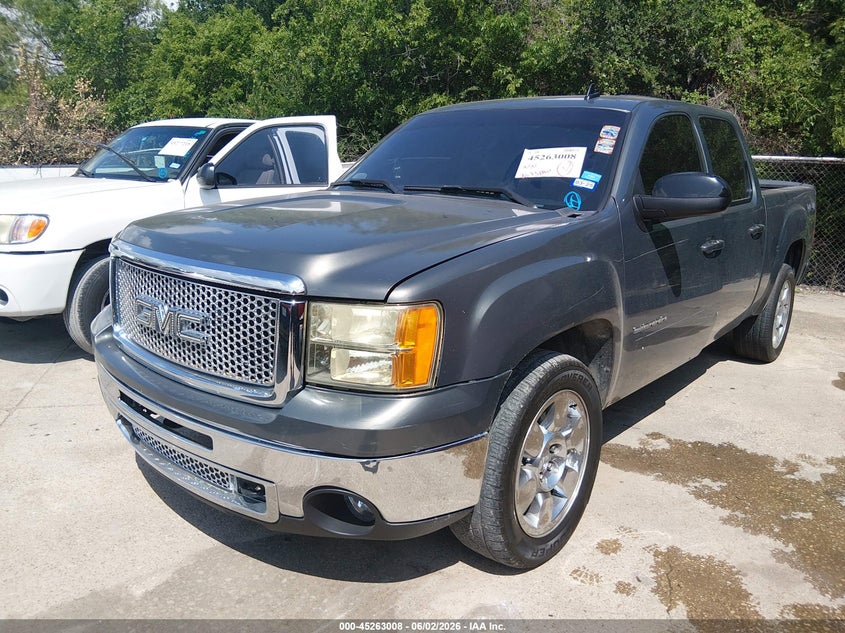 Vin: 3gtp2we39bg127231, lot: 45760828, gmc sierra 1500 slt 20112