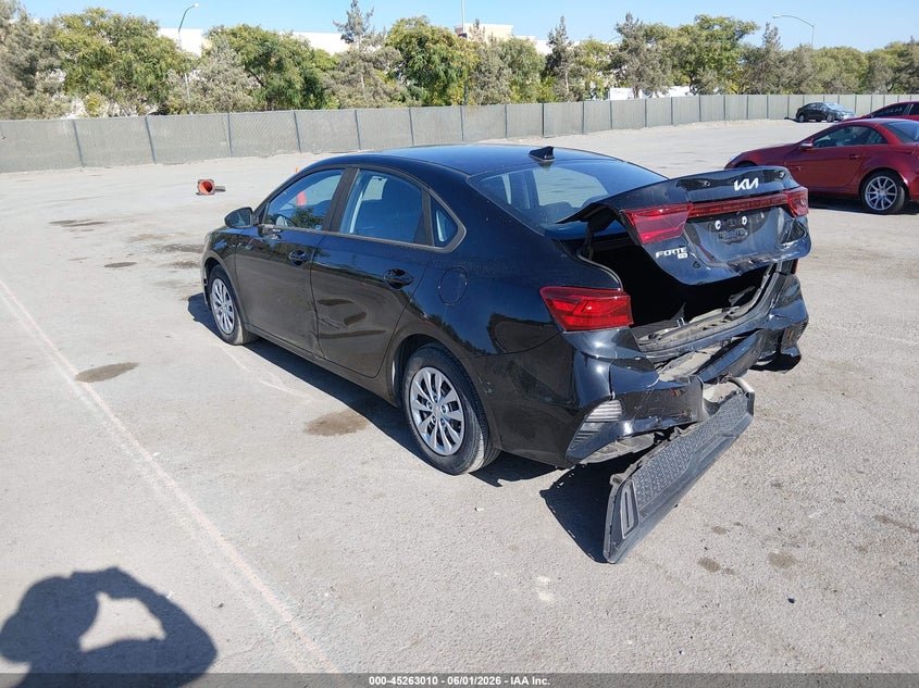 Vin: 3kpf24ad9pe520521, lot: 45760830, kia forte lx 20233