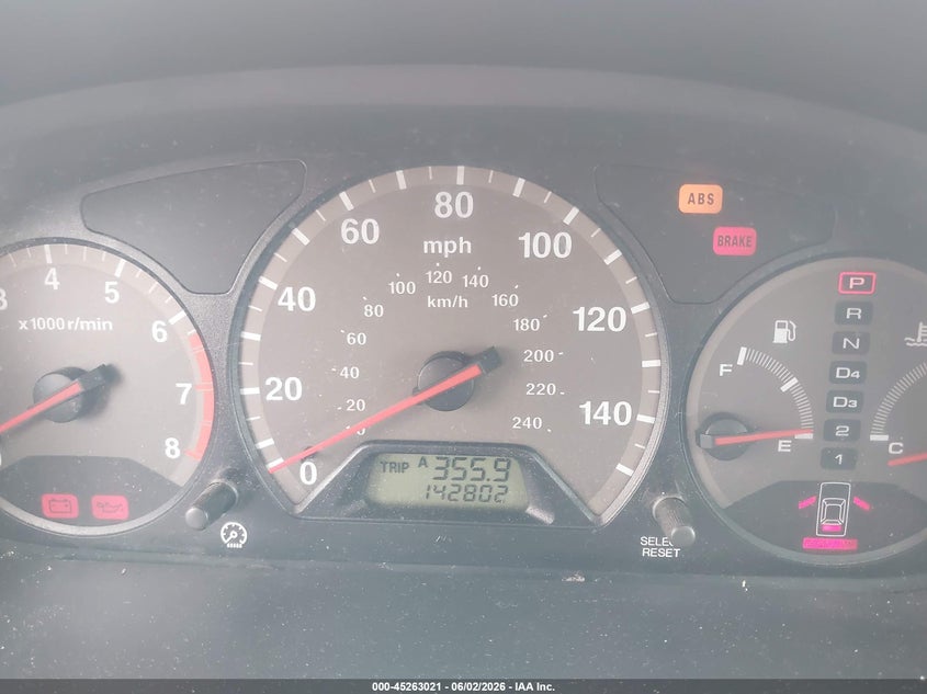 2001 Honda Accord 2.3 Ex VIN: 1HGCG32741A007454 Lot: 45263021