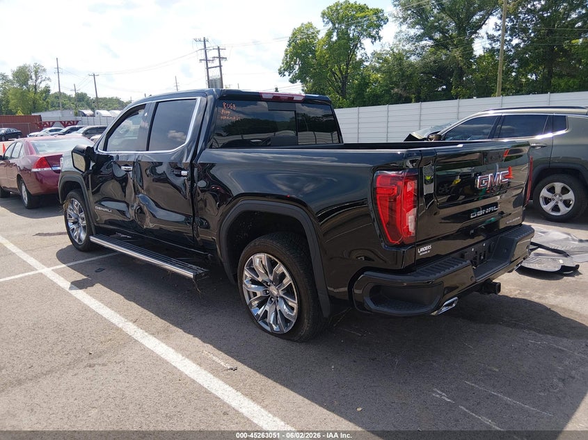 Vin: 3gtuuge84sg374543, lot: 45760871, gmc sierra 1500 4wd  short box denali 20253