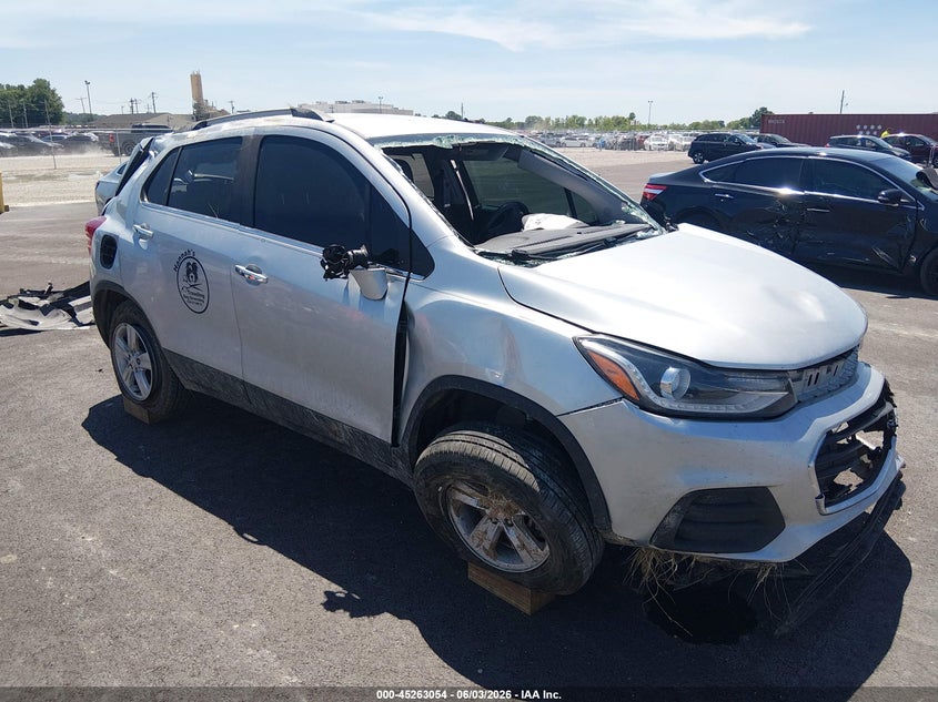 Vin: kl7cjlsb9kb866553, lot: 45760873, chevrolet trax lt 20191