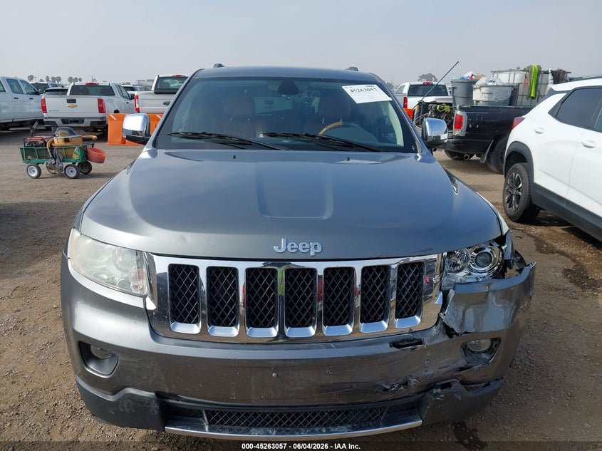 2013 Jeep Grand Cherokee Overland VIN: 1C4RJFCT6DC536551 Lot: 45263057