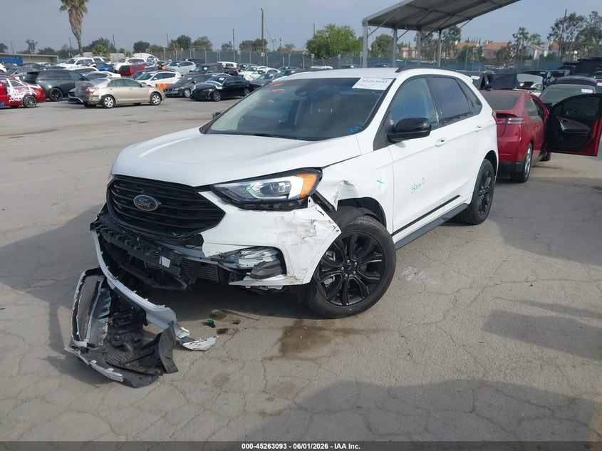 Vin: 2fmpk4g95pba14095, lot: 45760913, ford edge se 20232