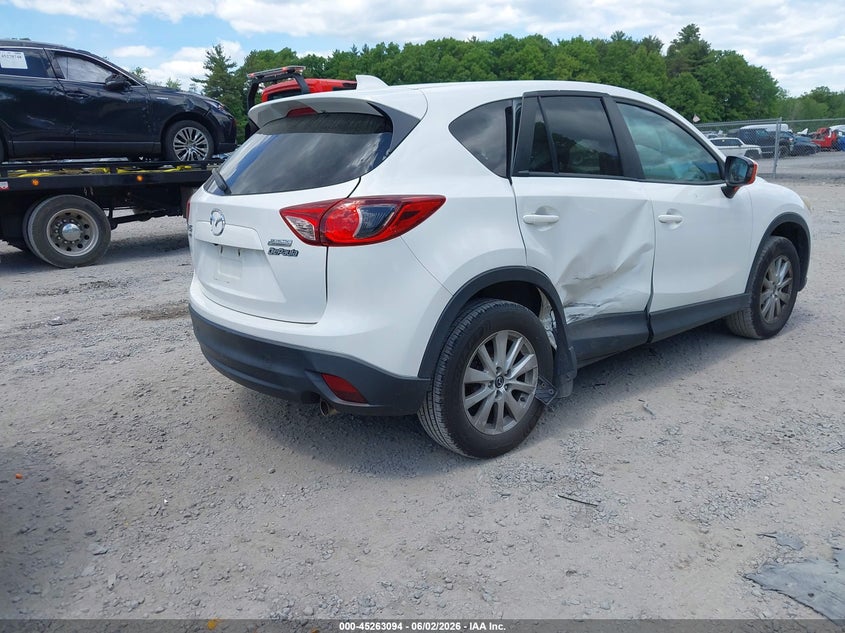 Vin: jm3ke4cy6e0406348, lot: 45760914, mazda cx-5 touring 20144