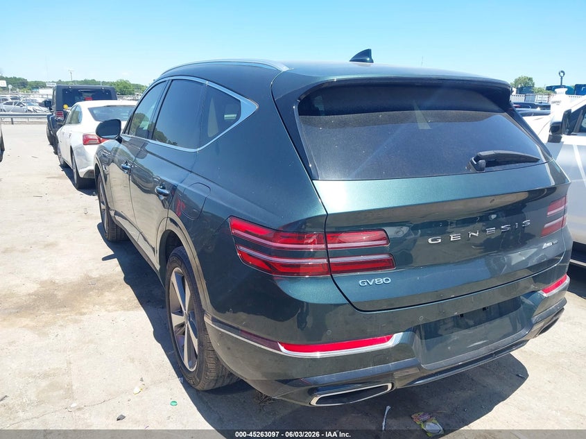 2024 GENESIS GV80 auction photo 3