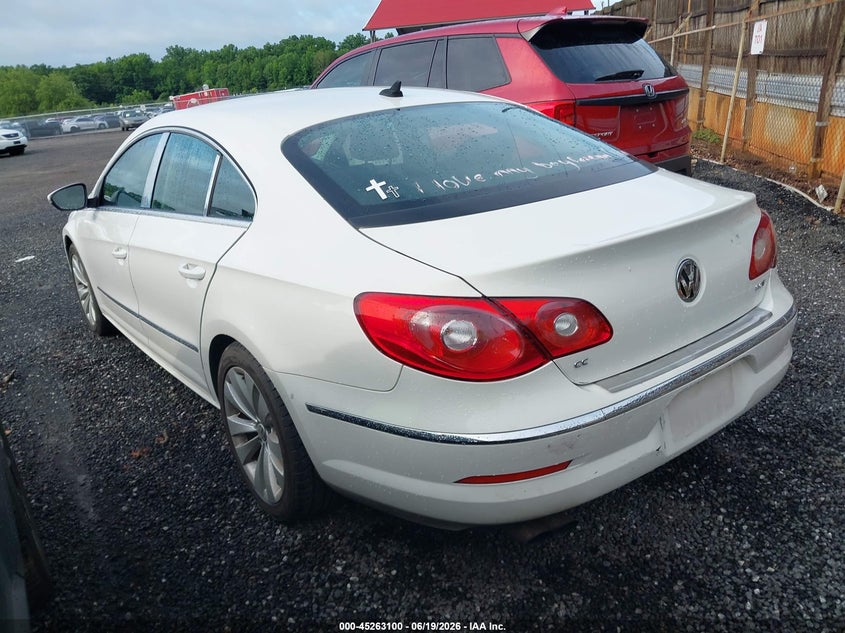 Vin: wvwml7an2ae516327, lot: 45760920, volkswagen cc sport 20103