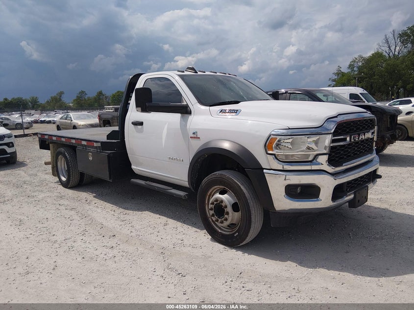 2021 Ram 5500 Ram Chassis Tradesman/Slt white Lot 111045263109 Vin 3C7WRNBL7MG683842