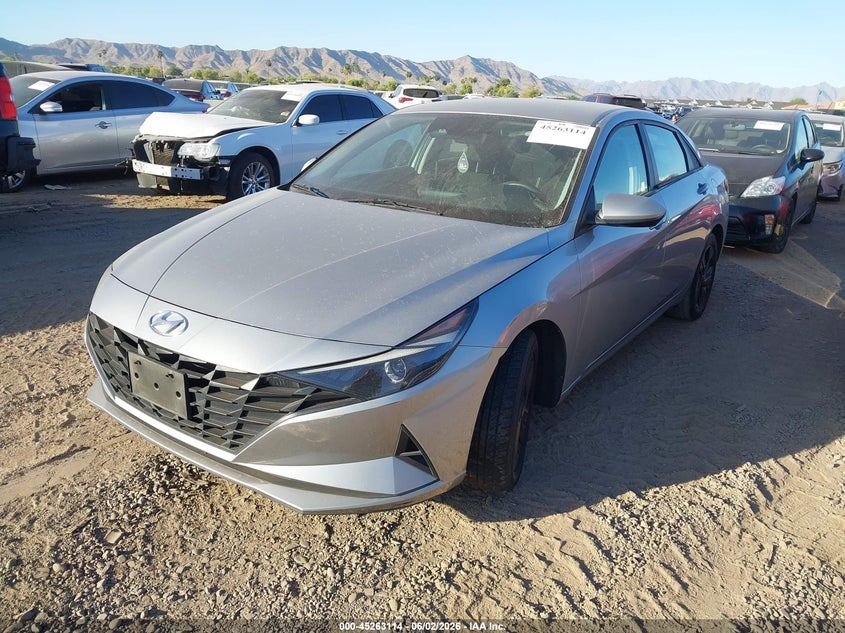 2021 Hyundai Elantra Sel 5NPLM4AG3MH032020 photo 1