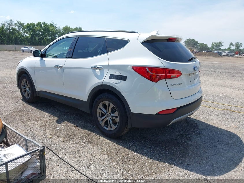 Vin: 5xyzu3lb6gg330644, lot: 45760935, hyundai santa fe sport 2.4l 20163