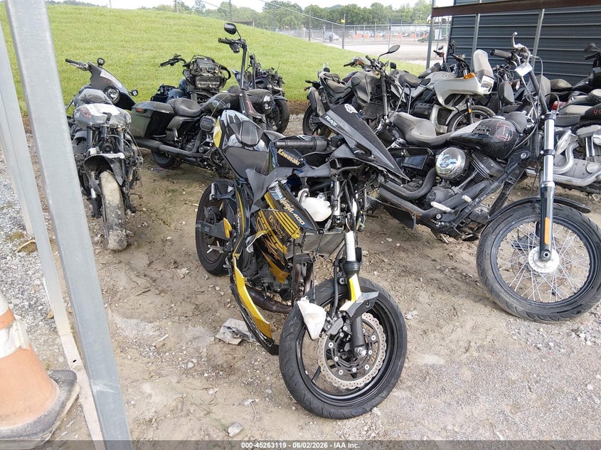 2018 KAWASAKI EX400 auction photo 1