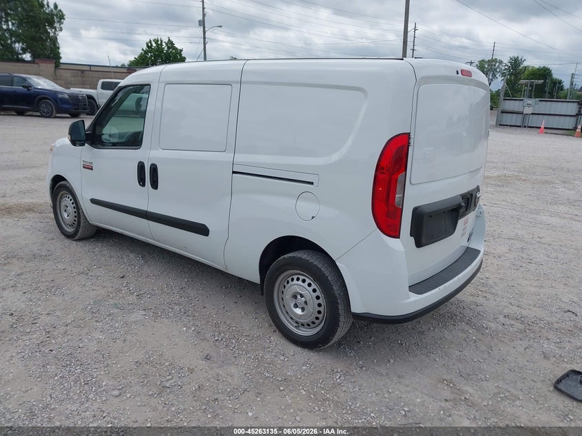 Vin: zfbhrfab3n6y21886, lot: 45760956, ram promaster city cargo van 20223