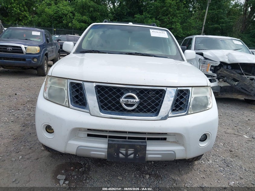 2012 Nissan Pathfinder Le VIN: 5N1AR1NB4CC627390 Lot: 45263141