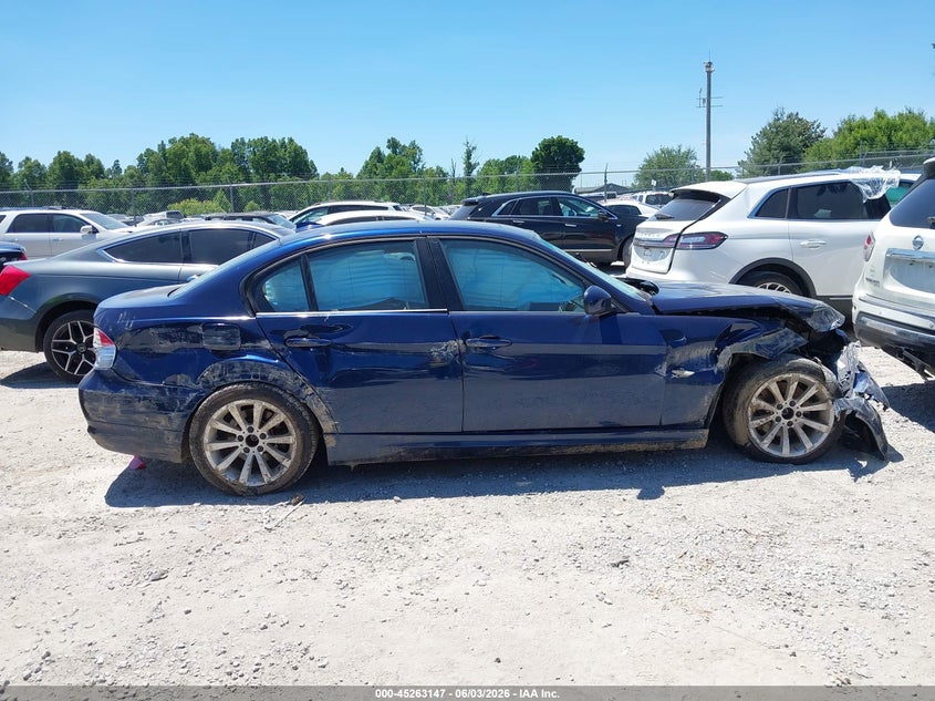 2011 BMW 3ER SEDAN 3.0L I-6 DOHC, VVT, 230HP
