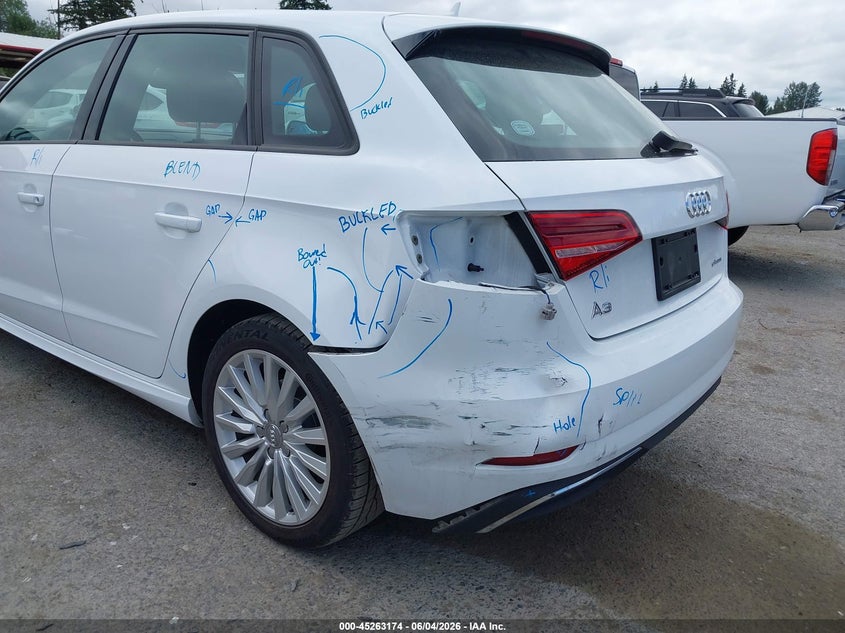 2017 Audi A3 E-Tron 1.4T Premium VIN: WAUUPBFF8HA044769 Lot: 45263174
