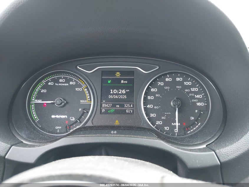 2017 Audi A3 E-Tron 1.4T Premium VIN: WAUUPBFF8HA044769 Lot: 45263174