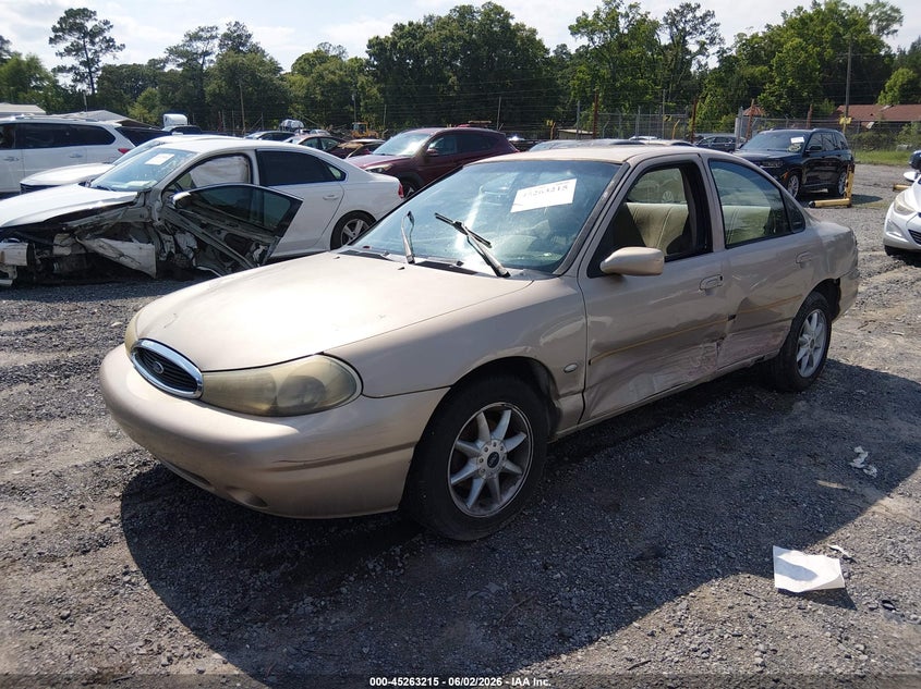 1999 FORD CONTOUR SEDAN 2.0L I-4 DOHC, 125HP