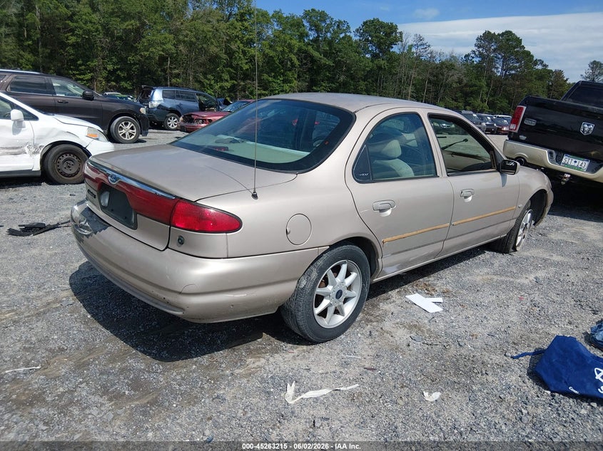 1999 FORD CONTOUR SEDAN 2.0L I-4 DOHC, 125HP