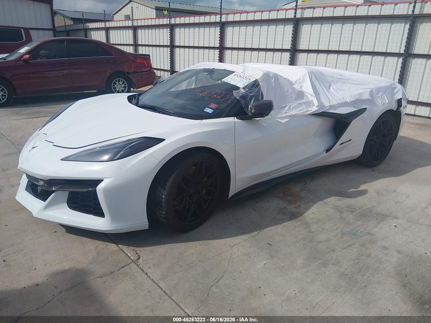 Vin: 1g1yf3d33p5601965, lot: 45761042, chevrolet corvette z06 rwd  3lz 20232