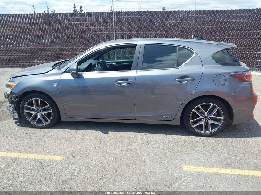 2015 Lexus Ct 200H VIN: JTHKD5BH8F2248831 Lot: 45263229