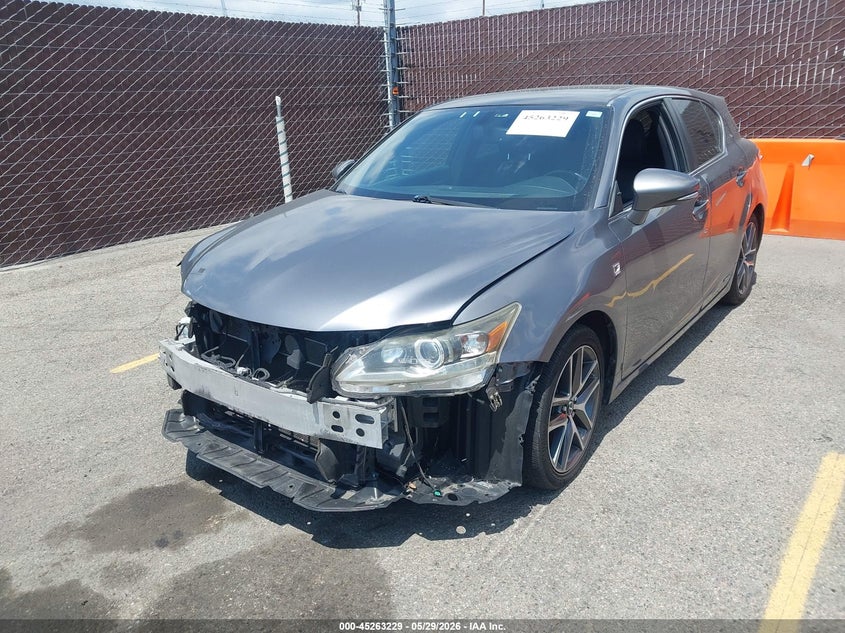 Vin: jthkd5bh8f2248831, lot: 45761049, lexus ct 200h 20152