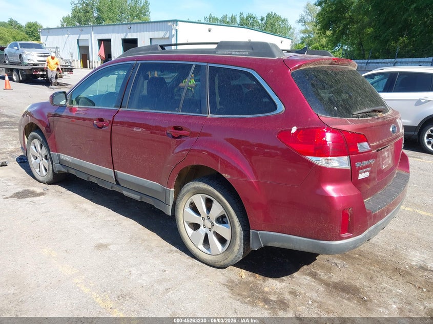 Vin: 4s4brelcxb2316171, lot: 45761050, subaru outback 3.6r limited 20113